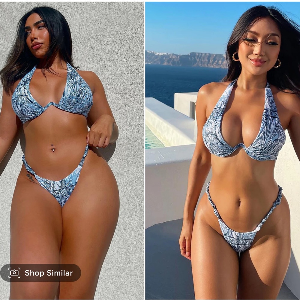 Halter bikini set